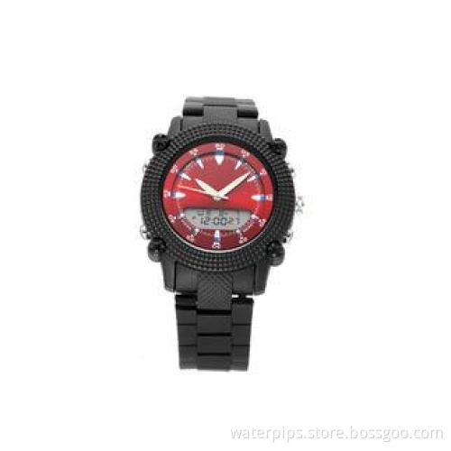 Fashion Luminous Dark Analog Digital Watches 24 / 12 hr Mod